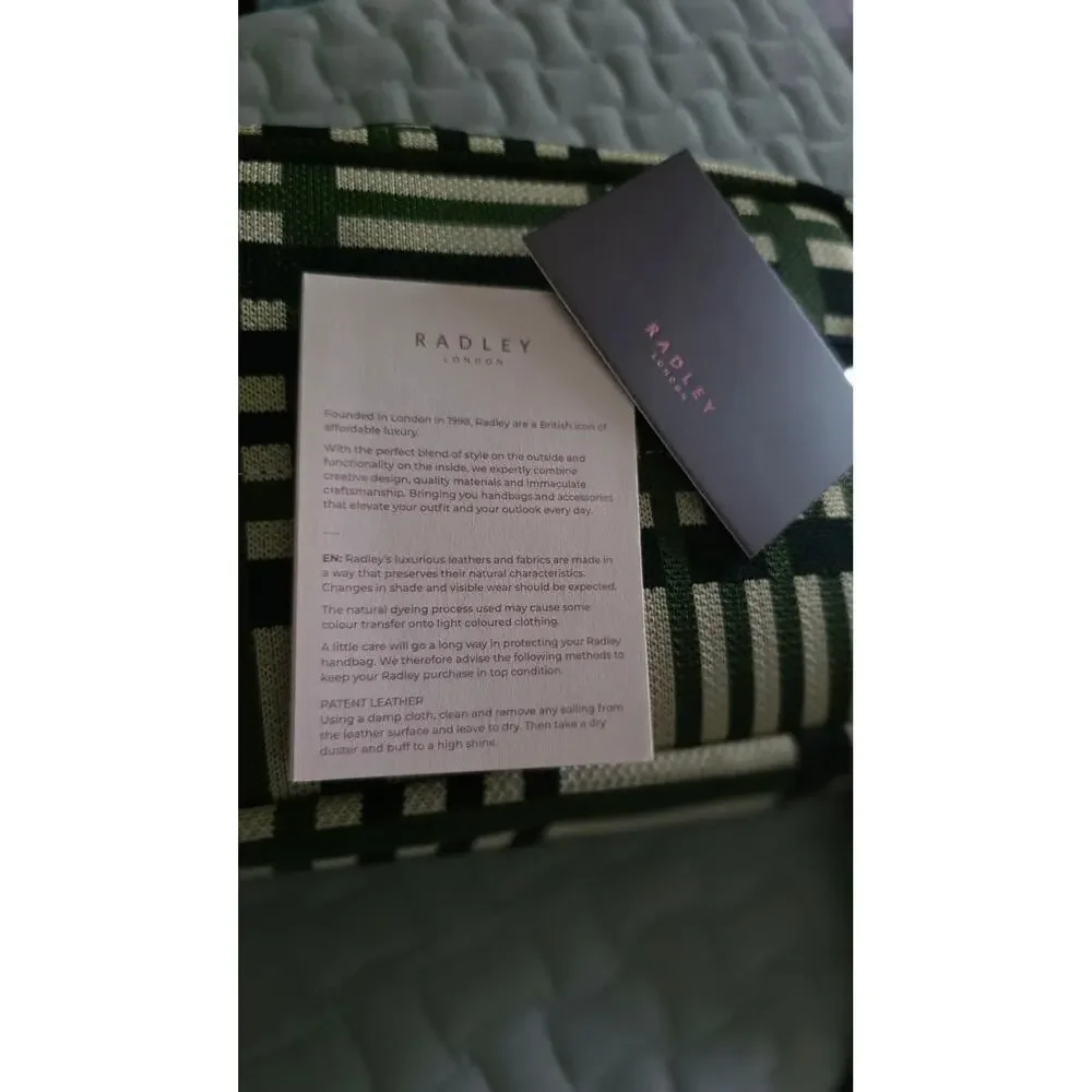 Radley London Hadleigh Place Small Ziptop Crossbody Bag, NWT